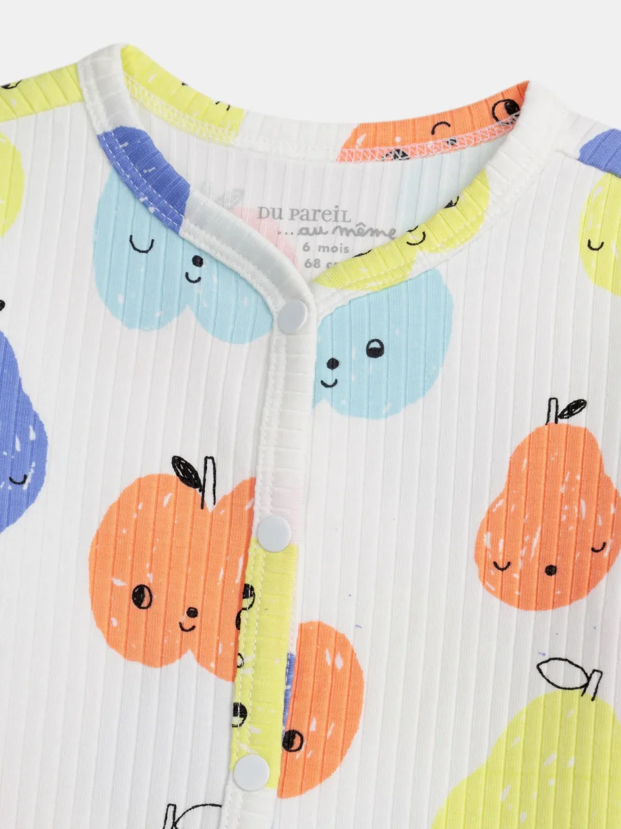 Grenouillère à motifs fruits pour bébé garçon - Image 5