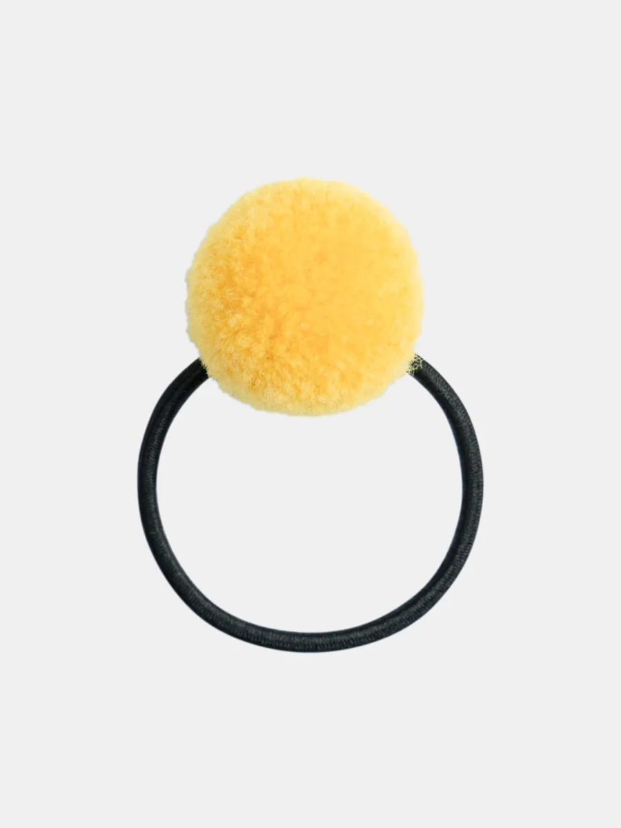Lot de minis élastiques pompoms pour fille - Image 3