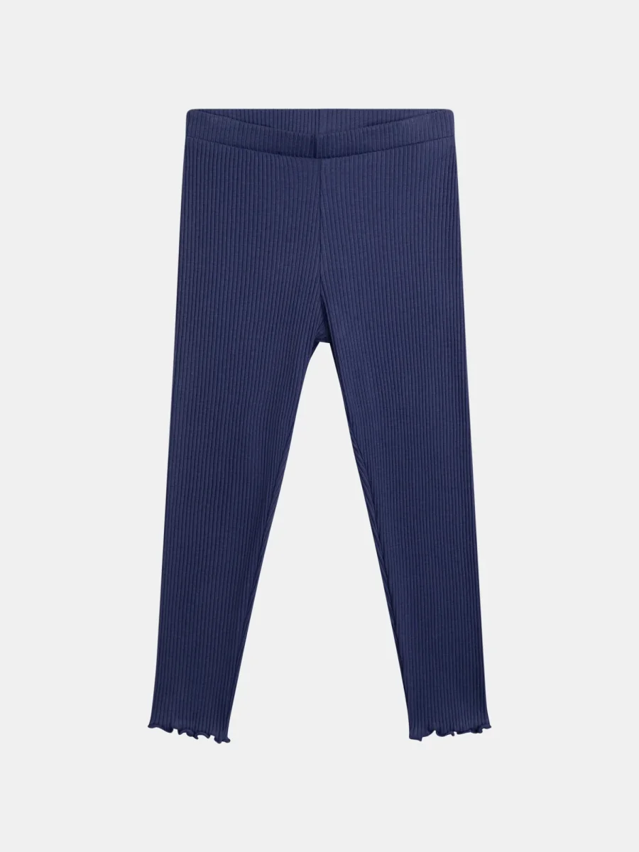 Leggings azul marinho para meninas