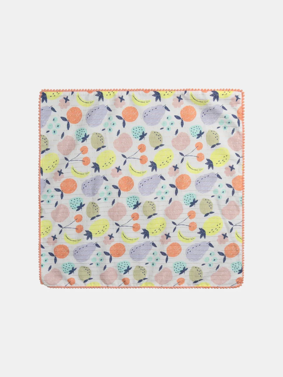 Lenço com estampado de frutas para meninas - Image 2