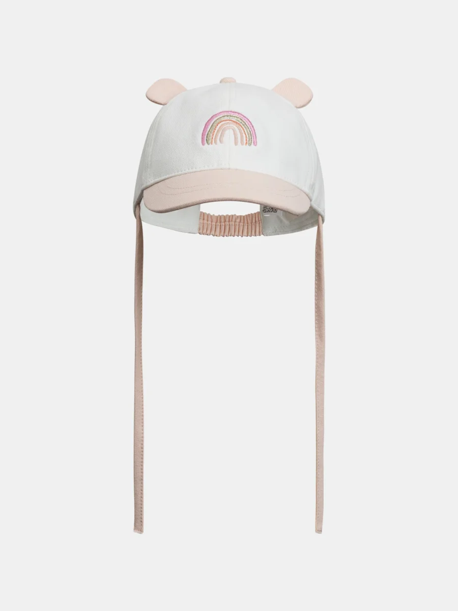 Boné impresso arco-íris para meninas bebés - Image 2