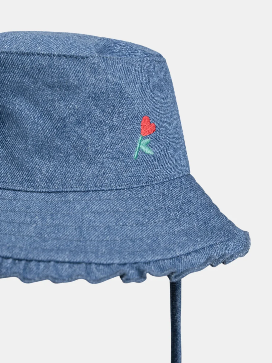 Chapéu em Denim para Menina Bebé - Image 3