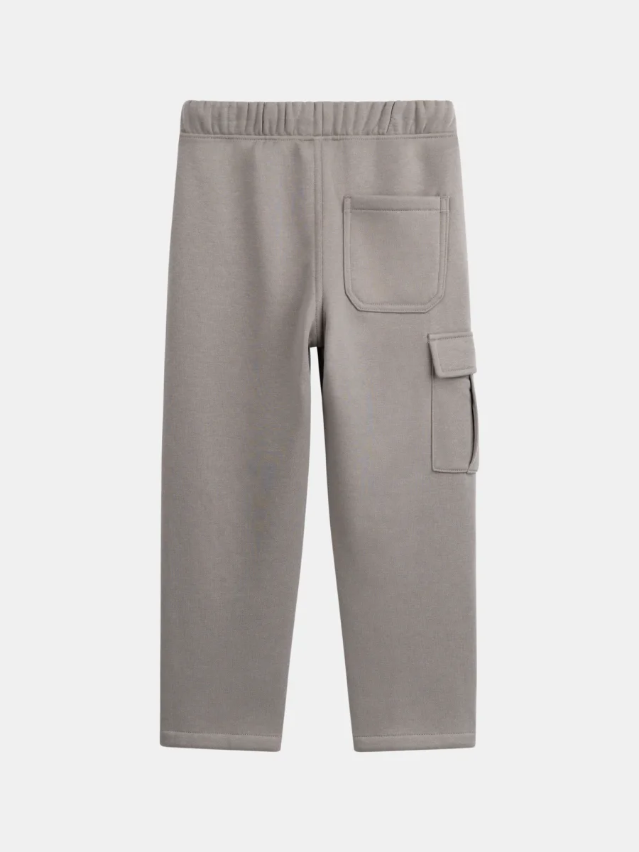Calças de jogging cinzentas com bolsos para rapaz - Image 5