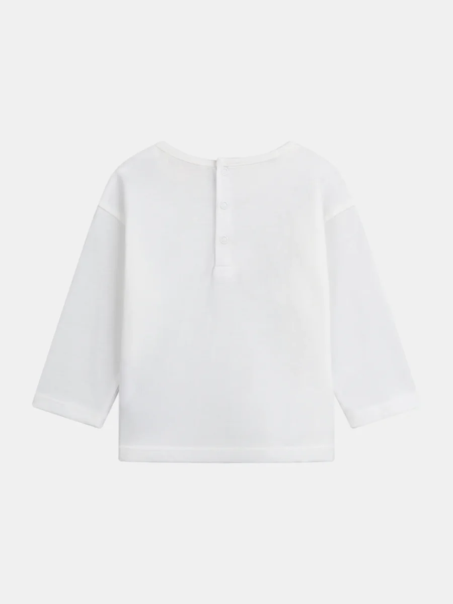 T-shirt ecru "Carrot Lover" para menina - Image 4
