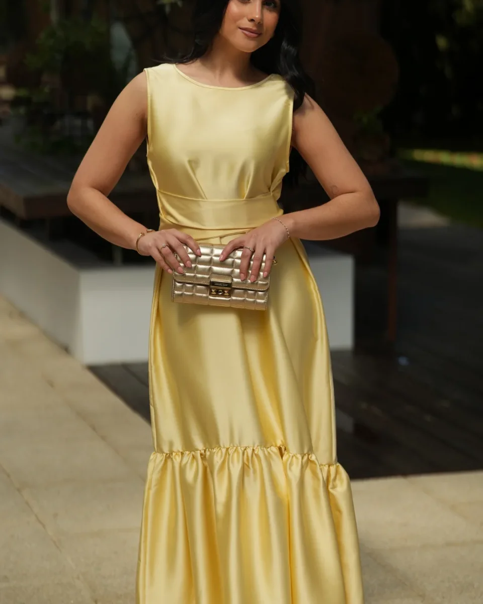 DREAMY DRESS BUTTER YELLOW - Image 5