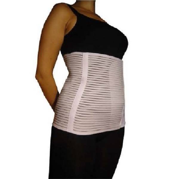 Cinta abdominal pós-operatória (altura 28 cm)