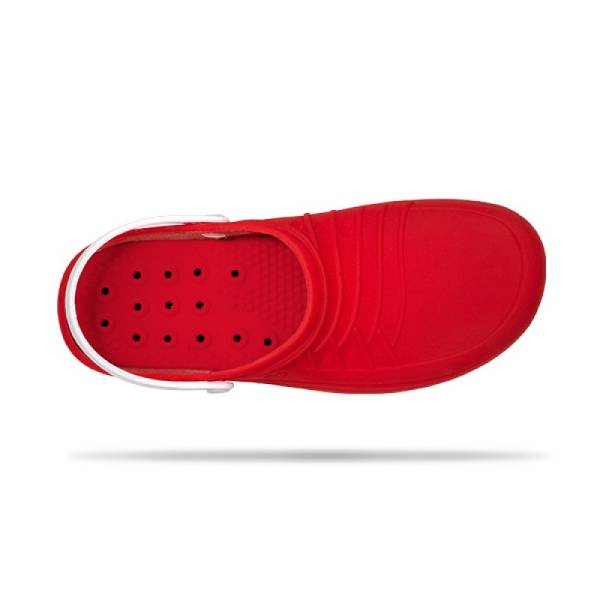 Soca Wock Clog – Vermelho e Branco - Image 8