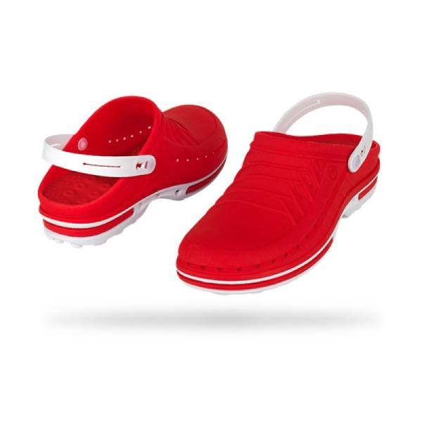 Soca Wock Clog – Vermelho e Branco - Image 9