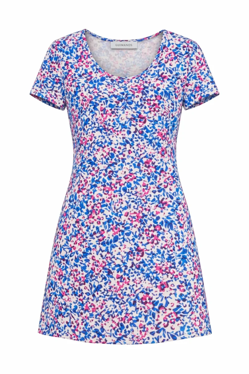 Vestido Malha Flores - Image 5