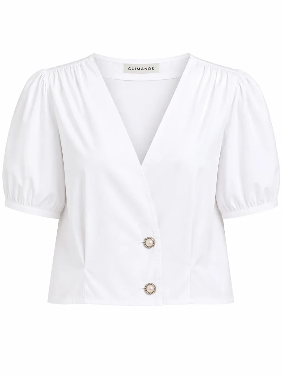 Blusa Popelina Botões - Image 4