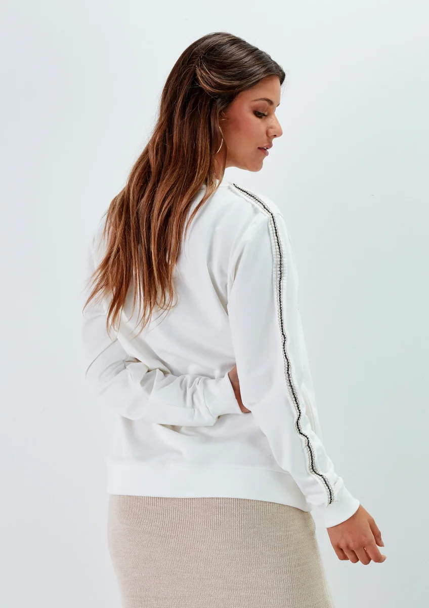 Sweat com Letras e Transfer - Image 3